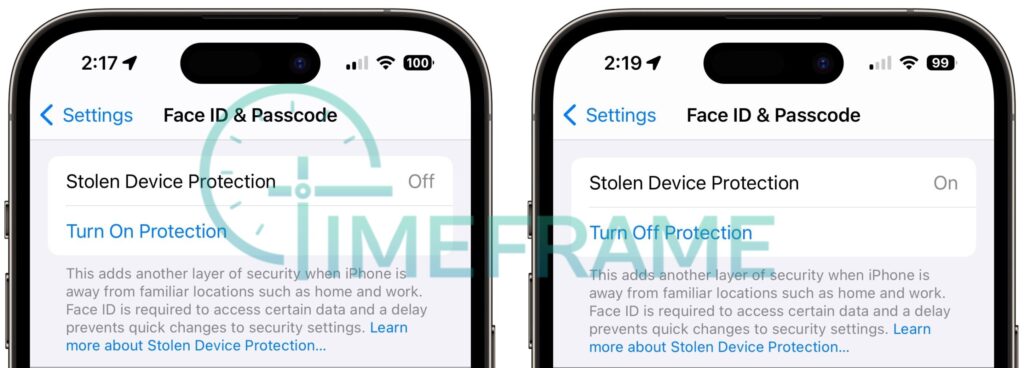 iPhone Stolen Device Protection, Stolen Device Protection, iphone stolen device protection setting, Find my iPhone